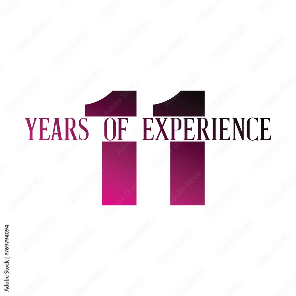 11 Years Of Experiance