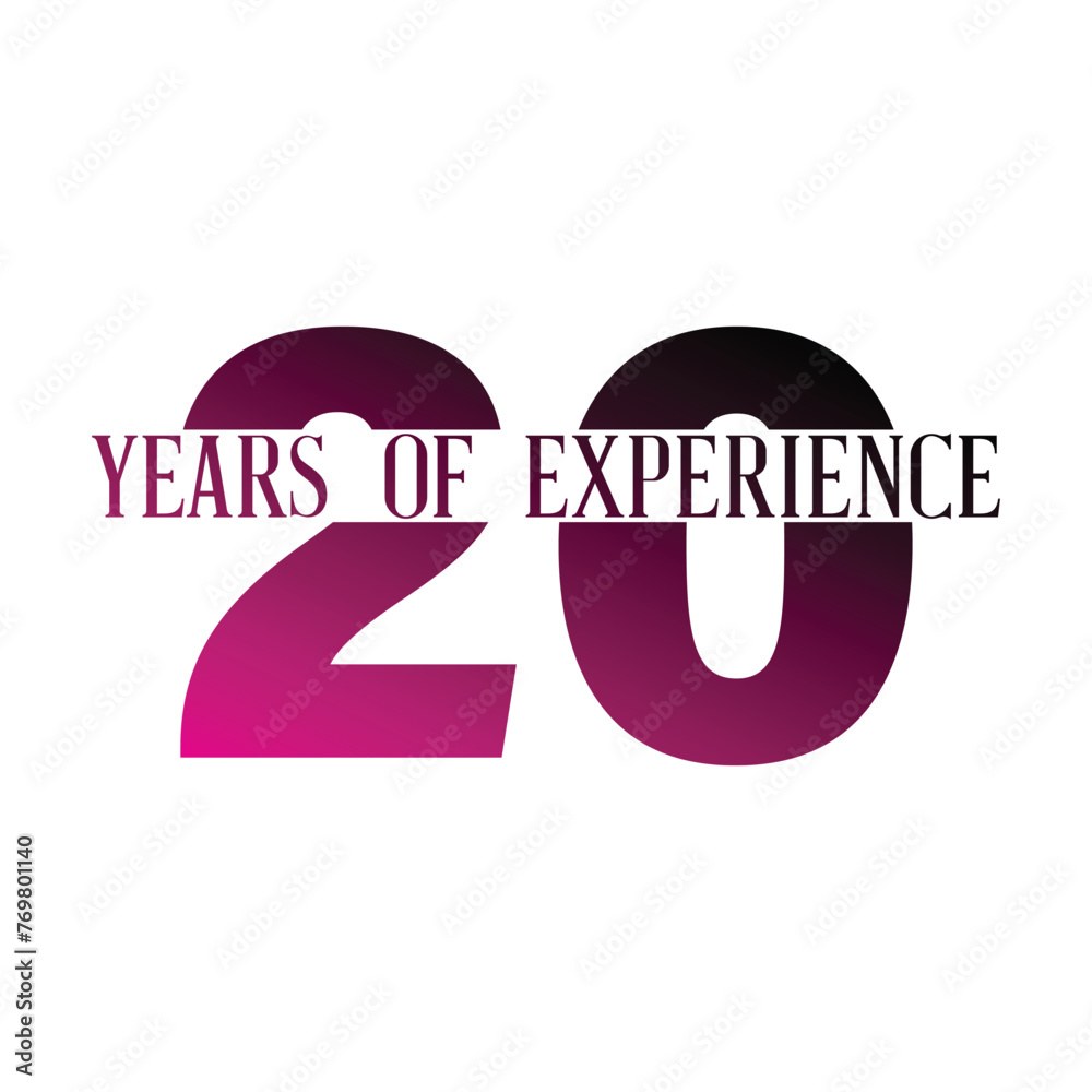 20 Years Of Experiance