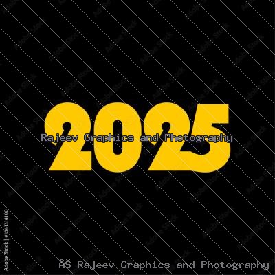 2025 Text Graphic Resource And Element