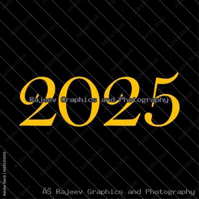 2025 Text Graphic Resource And Element