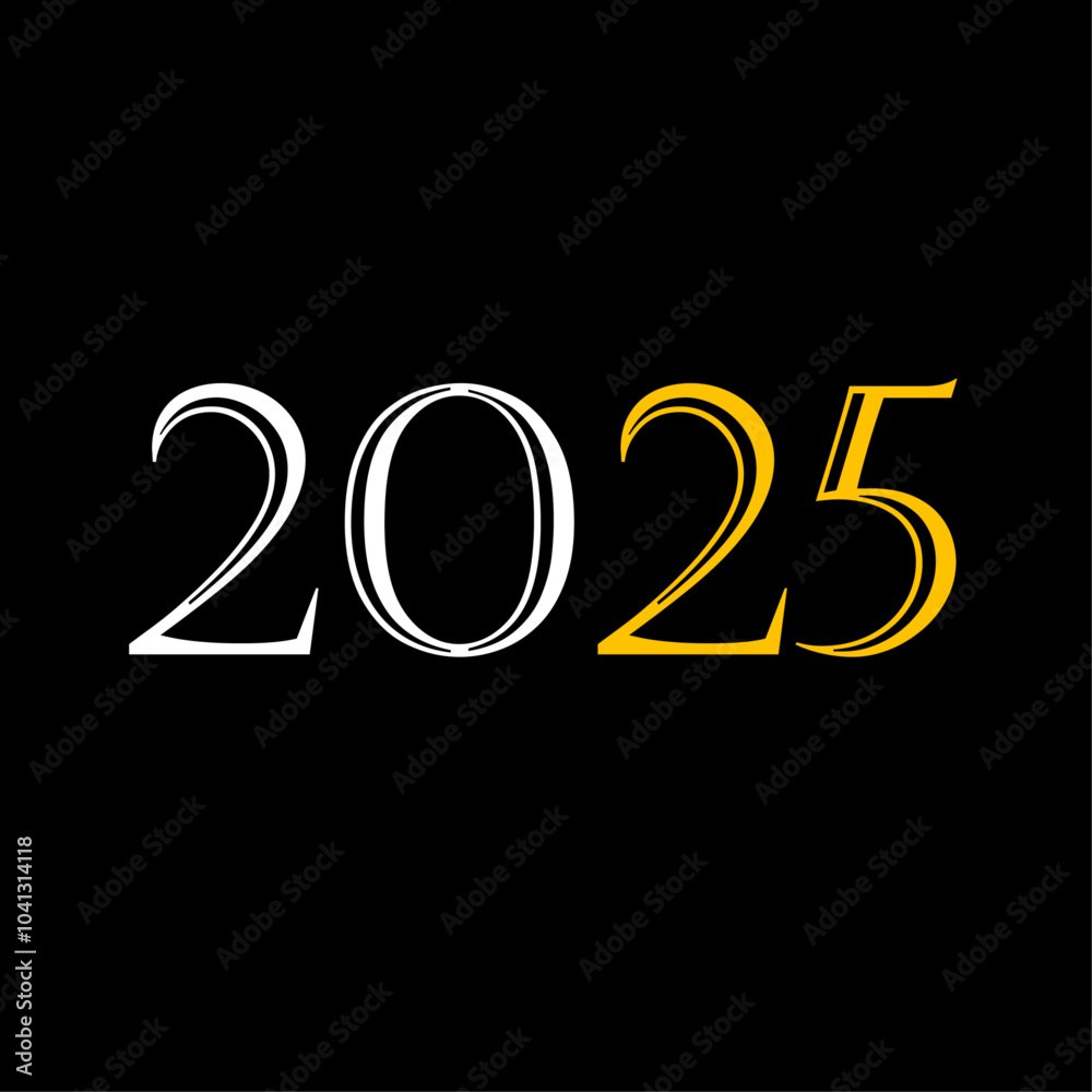 2025 Text Graphic Resource And Element