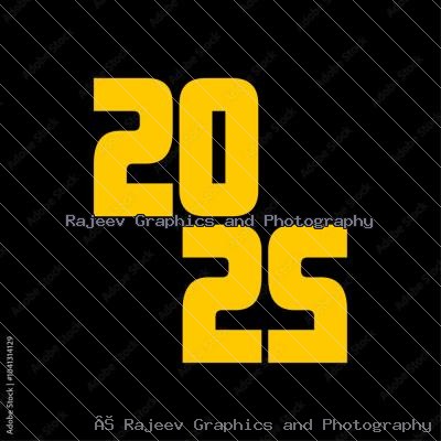 2025 Text Graphic Resource And Element