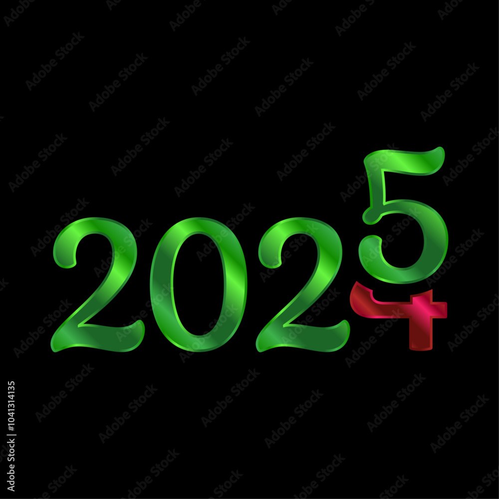 2025 Text Graphic Resource And Element
