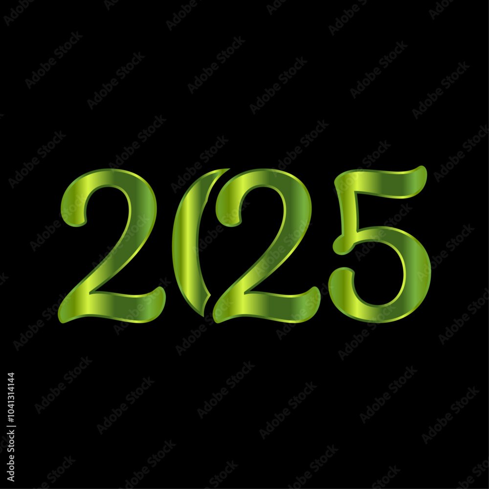 2025 Text Graphic Resource And Element