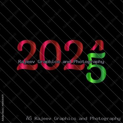 2025 Text Graphic Resource And Element