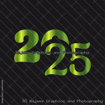 2025 Text Graphic Resource And Element