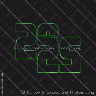 2025 Text Graphic Resource And Element