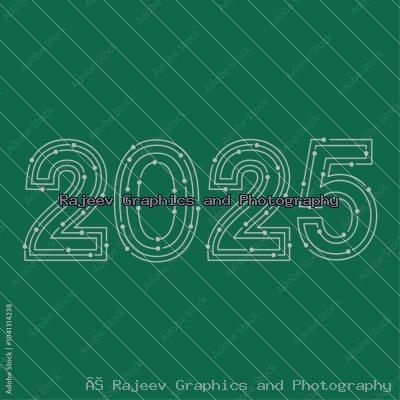 2025 Text Graphic Resource And Element
