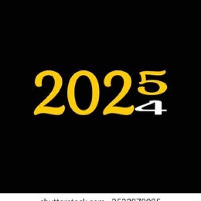 2025 Turning Attractive Typography Design - find similar on Vector Stock