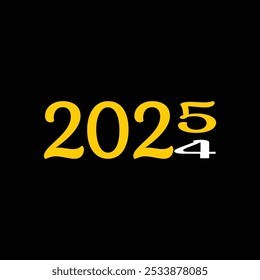 2025 Turning Attractive Typography Design