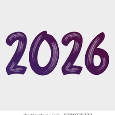 2026 Purple Brush Lettering on Light Background - find similar on Envato Elements