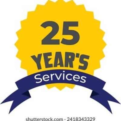 25 Years Services Providing - find similar on Shutterstock