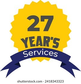 27 Years Services Providing