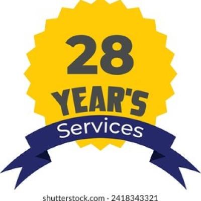 28 Years Services Providing - find similar on Depositphotos