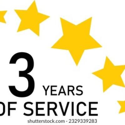 3 Years Service Experience Tag - find similar on Depositphotos