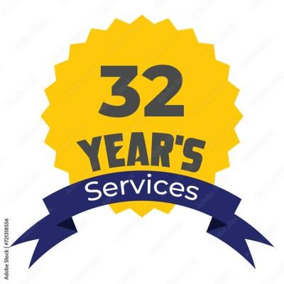 32 Year S Of Services - find similar on iStock