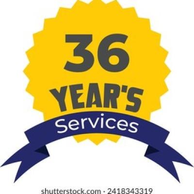 36 Years Services Providing - find similar on Dreamstime