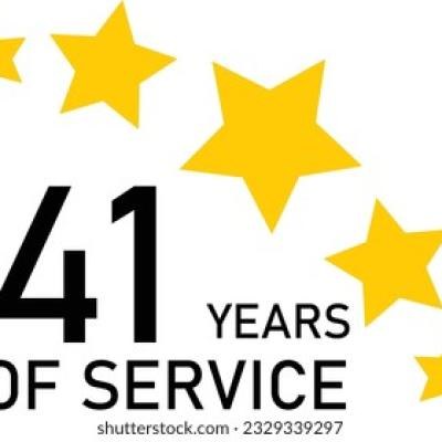 41 Years Service Experience Tag - find similar on Envato Elements