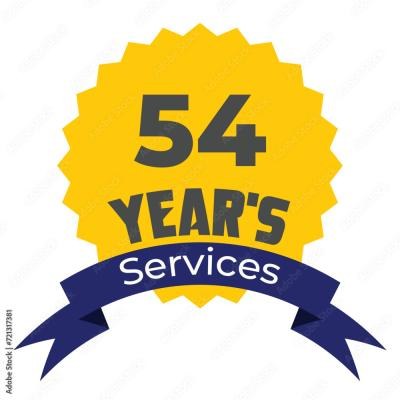 54 Year S Of Services - find similar on Alamy