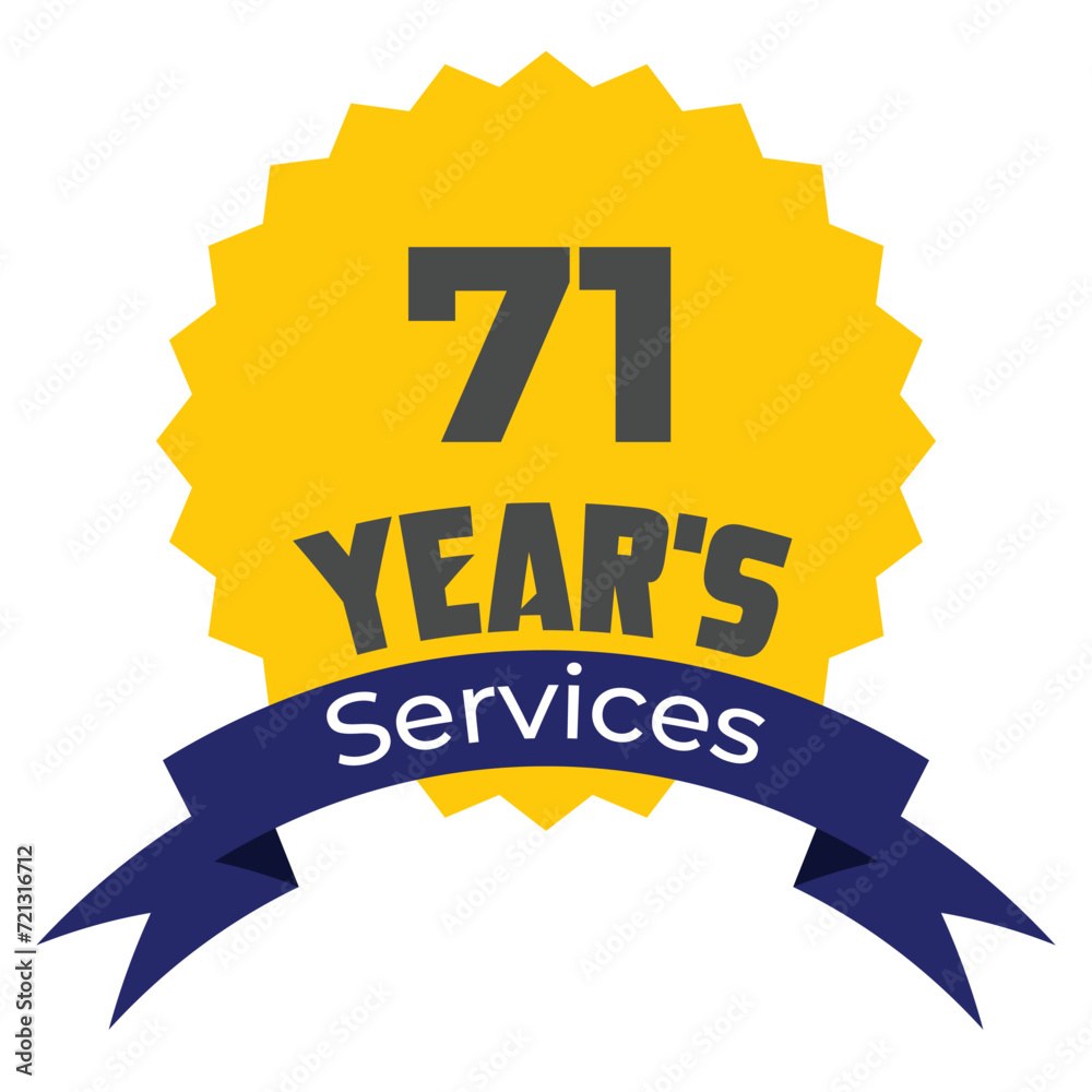 71 Year S Of Services