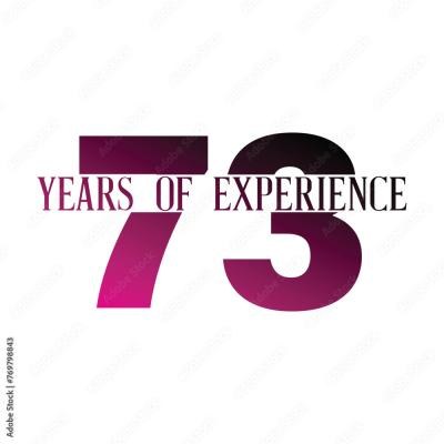 73 Years Of Experiance - find similar on Depositphotos