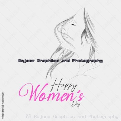 A Minimalist Sketch Of A Woman S Profile Featuring Delicate Lines To Depict Her Flowing Hair And Serene Expression