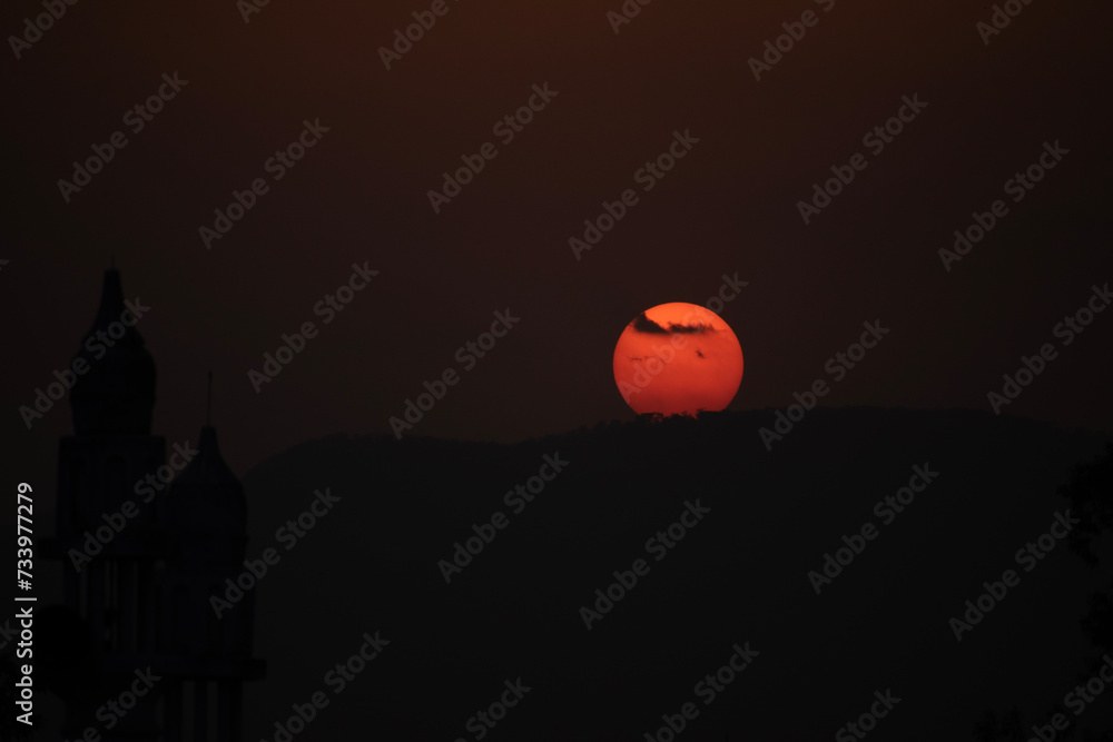 Adorable Sun Set