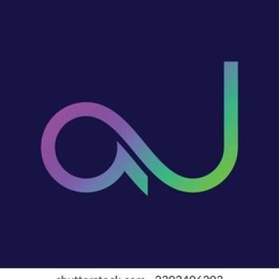 Aj Latter Mark Logo Design