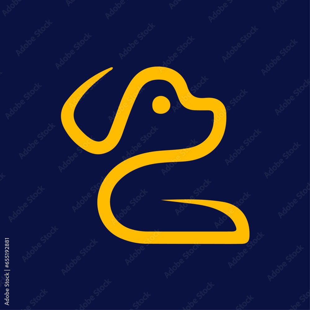 B Dog Logo