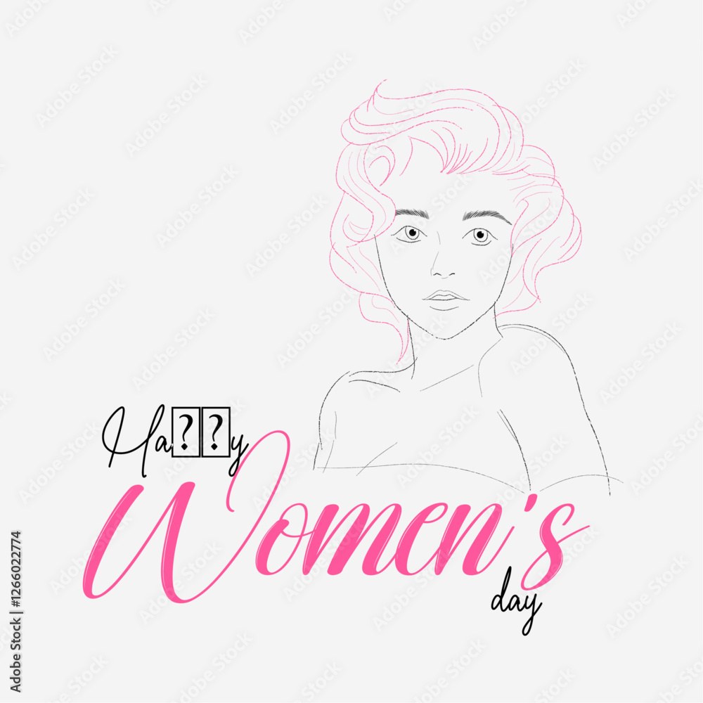 Celebrate Women S Day With Attractive Poster