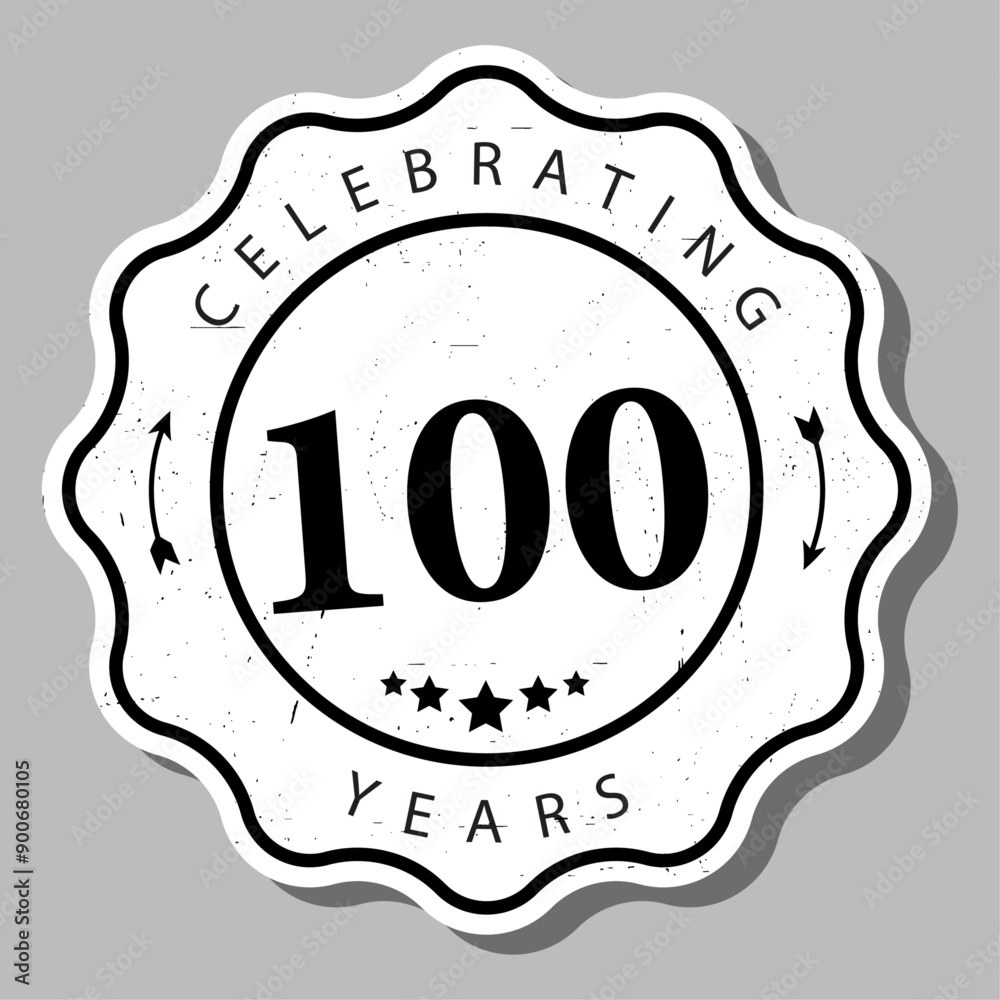 Celebrating 100 Years Of Experience Badge