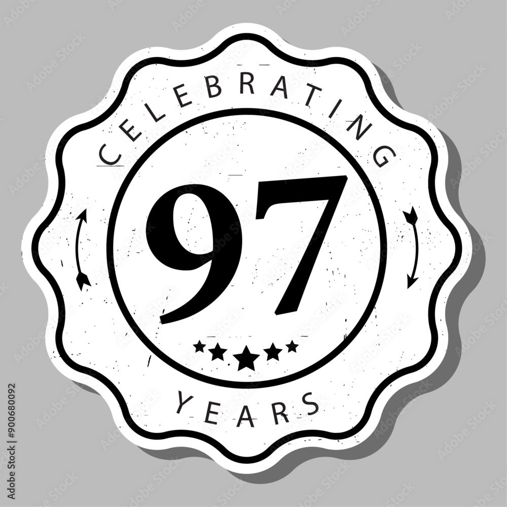 Celebrating 97 Years Of Experience Badge