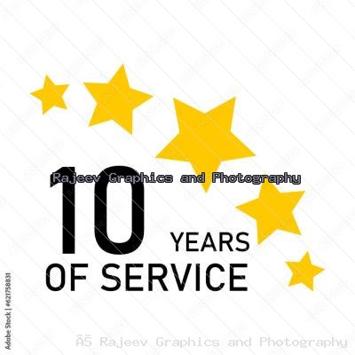Five Star 10 Years Of Service