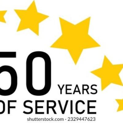 Five Star 50 Years Services - find similar on Adobe Stock