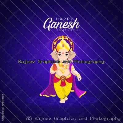 Ganesh Chaturthi Festive Greeting Poster