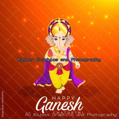 Ganesh Chaturthi Festive Greeting Poster