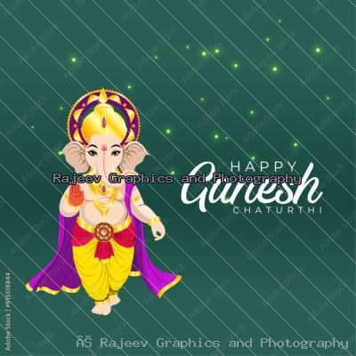 Ganesh Chaturthi Festive Greeting Poster
