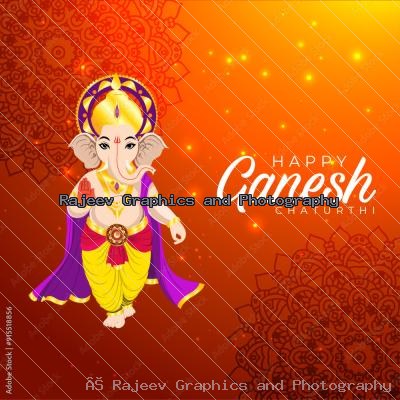 Ganesh Chaturthi Festive Greeting Poster