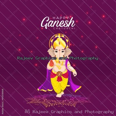 Ganesh Chaturthi Festive Greeting Poster