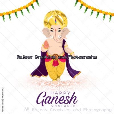 Ganesh Chaturthi Festive Greeting Poster