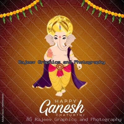 Ganesh Chaturthi Festive Greeting Poster