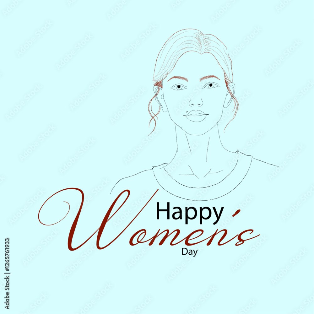 Gorgeous Women S Day Empowerment Poster