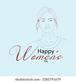 Gorgeous Womens Day Empowerment Poster