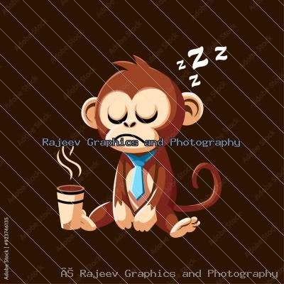 Grumpy Monkey