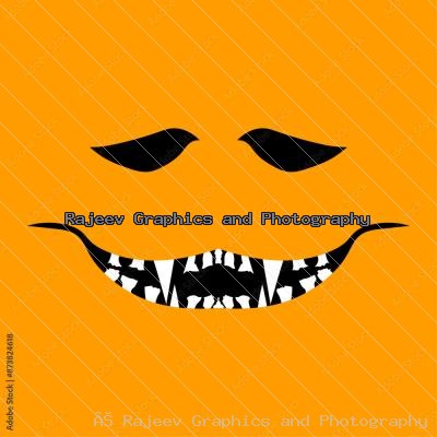 Halloween Scary Face