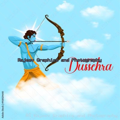 Happy Dussehra Festival Vector Social Media Post