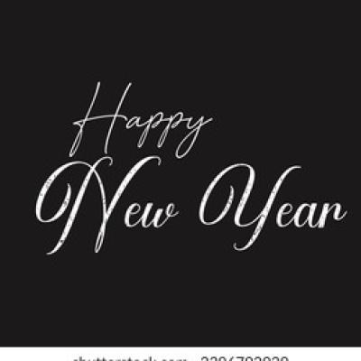 Happy New Year 2024 Typography - find similar on Adobe Stock