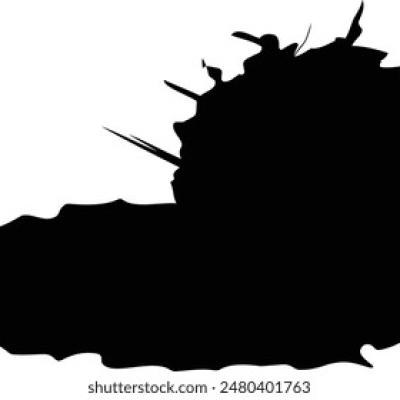 Heart Shaped Black Ink Splash - find similar on Envato Elements