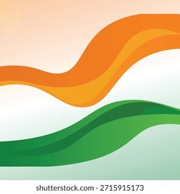 Indian Tricolor Flag Background Republic