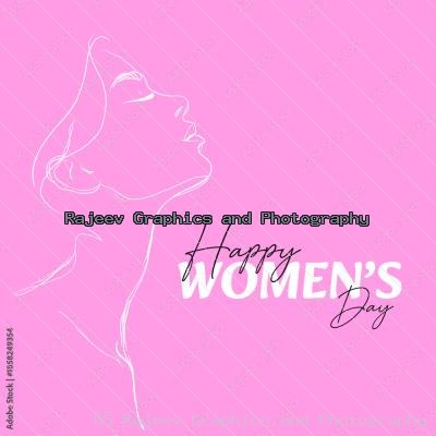 International Womens Day Minimal Line Art